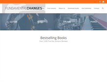 Tablet Screenshot of fundamental-changes.com